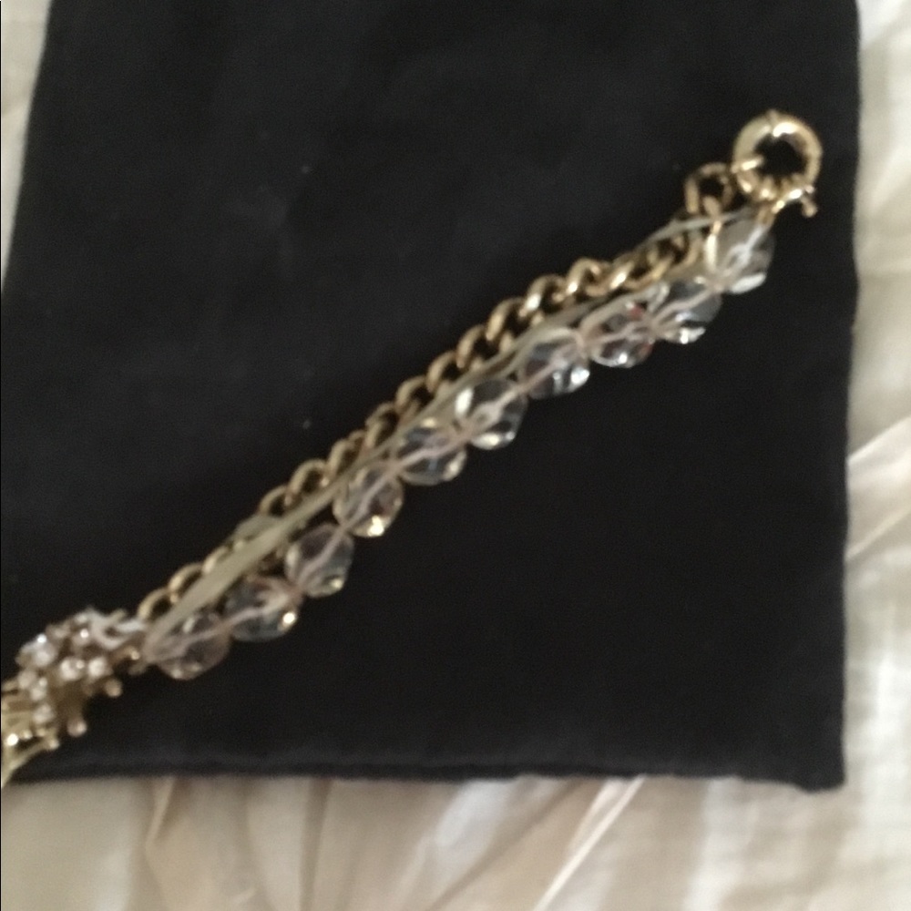 Gold funky bracelet